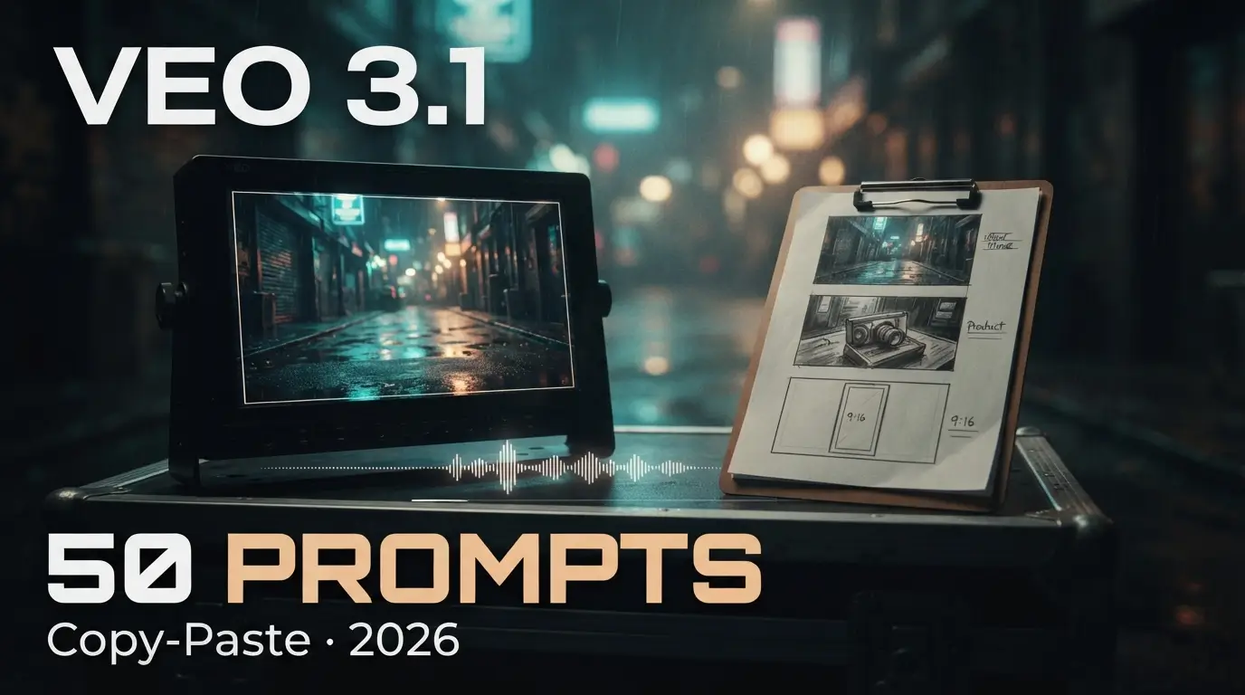 50 Best Veo 3.1 Prompts to Copy and Paste (2026)